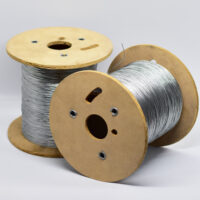 Cable acero 1mm 7 hebras trenzadas - Carretel x 500m