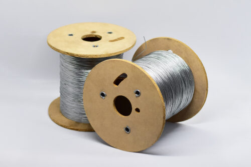 Cable acero 1mm 7 hebras trenzadas - Carretel x 500m