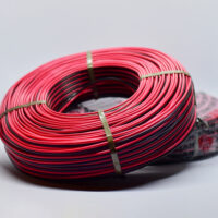 Cable rojo y negro 2 x 1mm x 100m