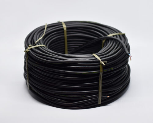 Cable Tipo taller negro 2x1mm x m